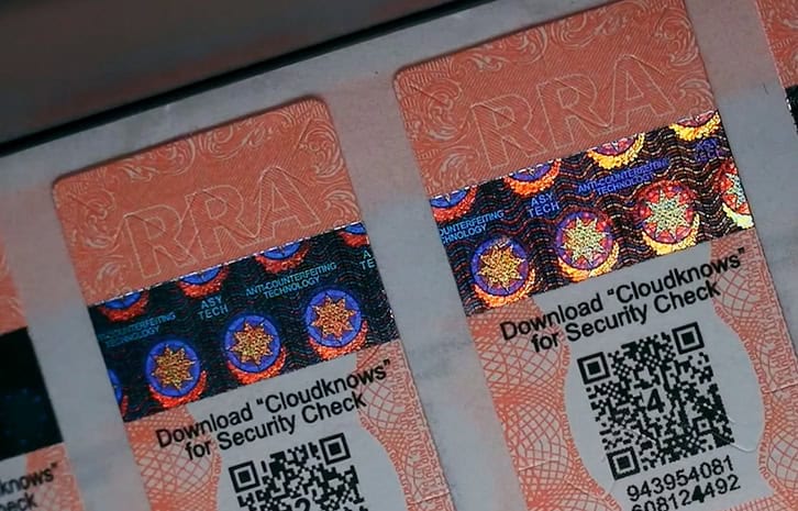 Holographic Hot Stamping